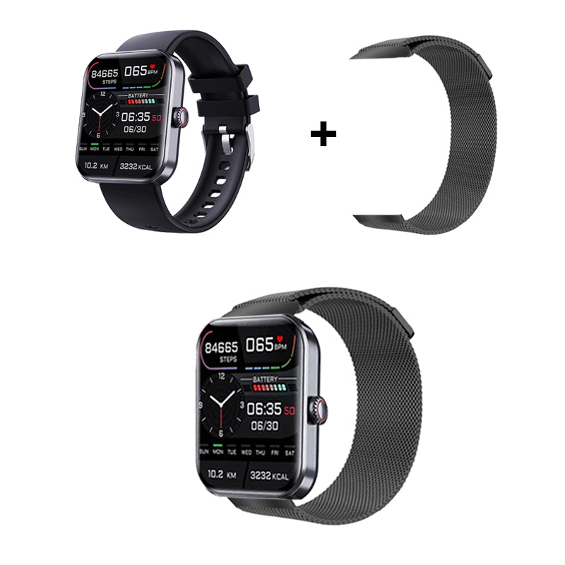 [All day monitoring of heart rate and blood pressure] Bluetooth fashion watch（Support 24 languages）（ Buy 2 free shipping）