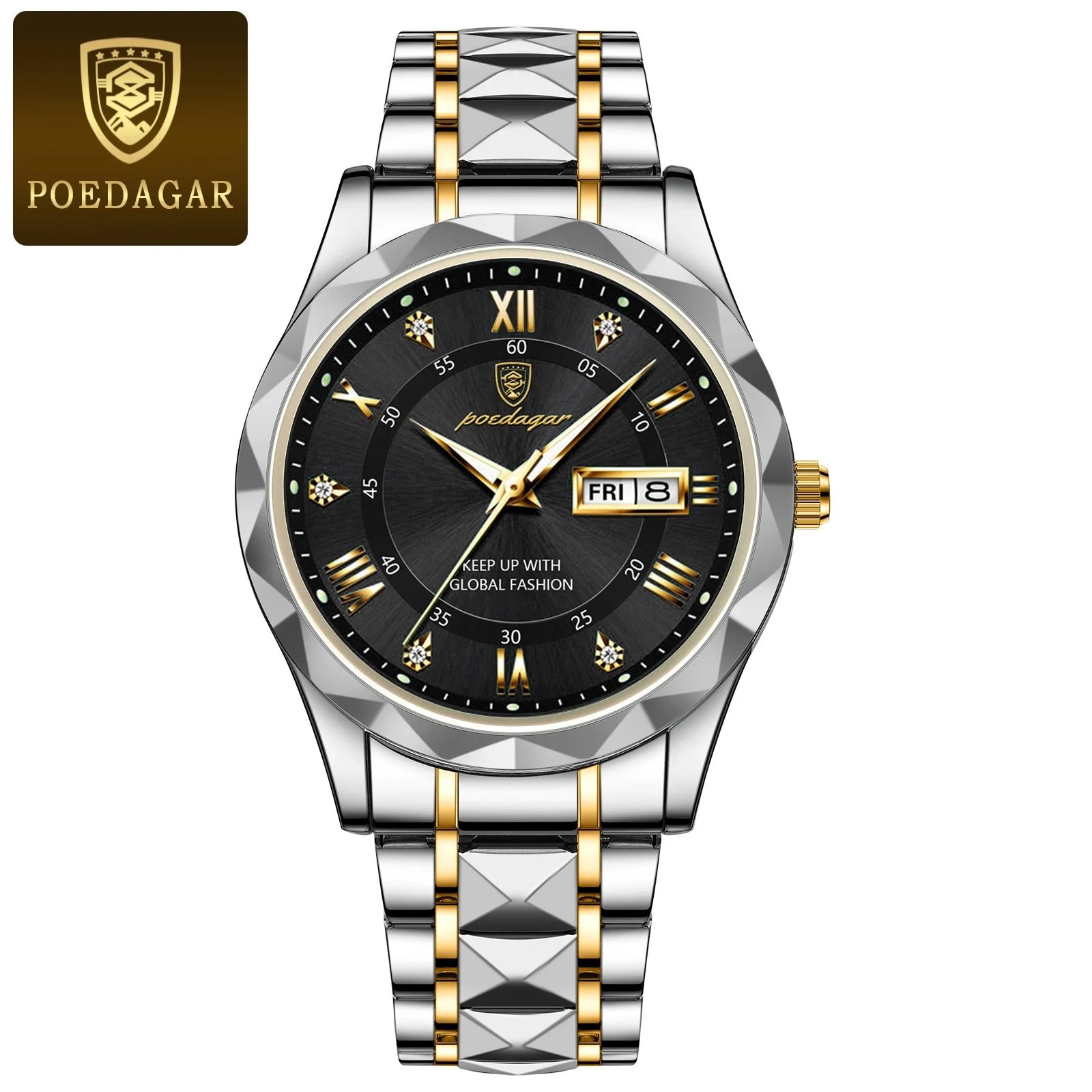 🔥Letzter Tag 50%-Wasserdichte Luxus-Armbanduhr der Top-Marke mit Leucht