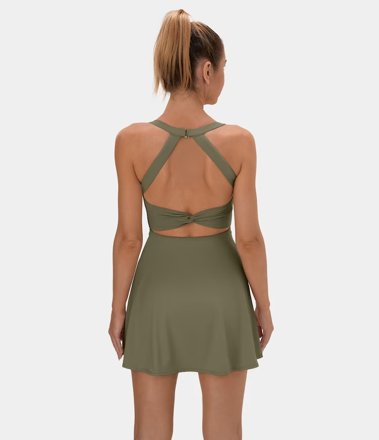 🔥Limited Time Sale 48% OFF🎉Backless Cut Out 2-in-1 Ballet Dance Dress(Buy 2 Free Shipping)