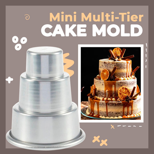 Early Spring Hot Sale 48% OFF -Mini Multi-Tier Cake Mold(BUY 3 SAVE $5 NOW)