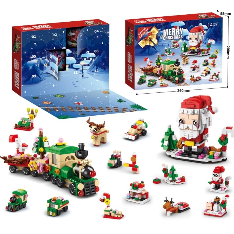 TikTok Last Day Promotion -70% OFF🎉Advent Calendar 2024 Christmas Building Toy Set for Kids