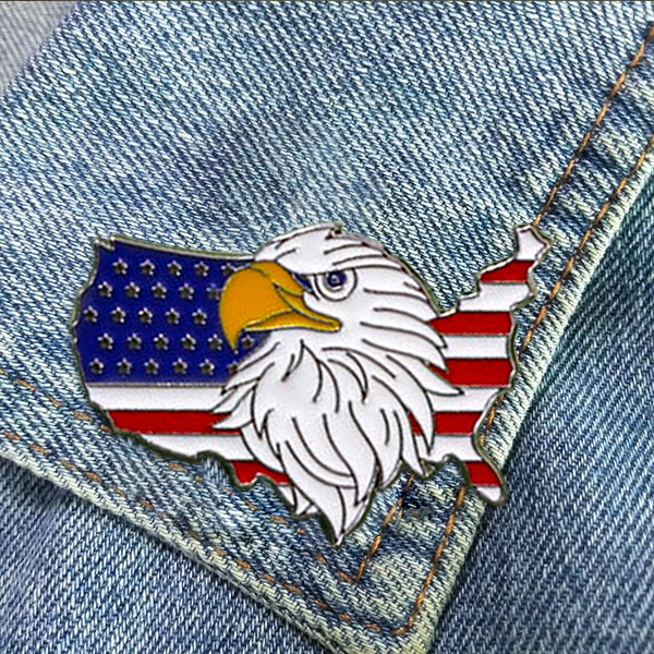 Limited Edition Independence Day Brooch Badge