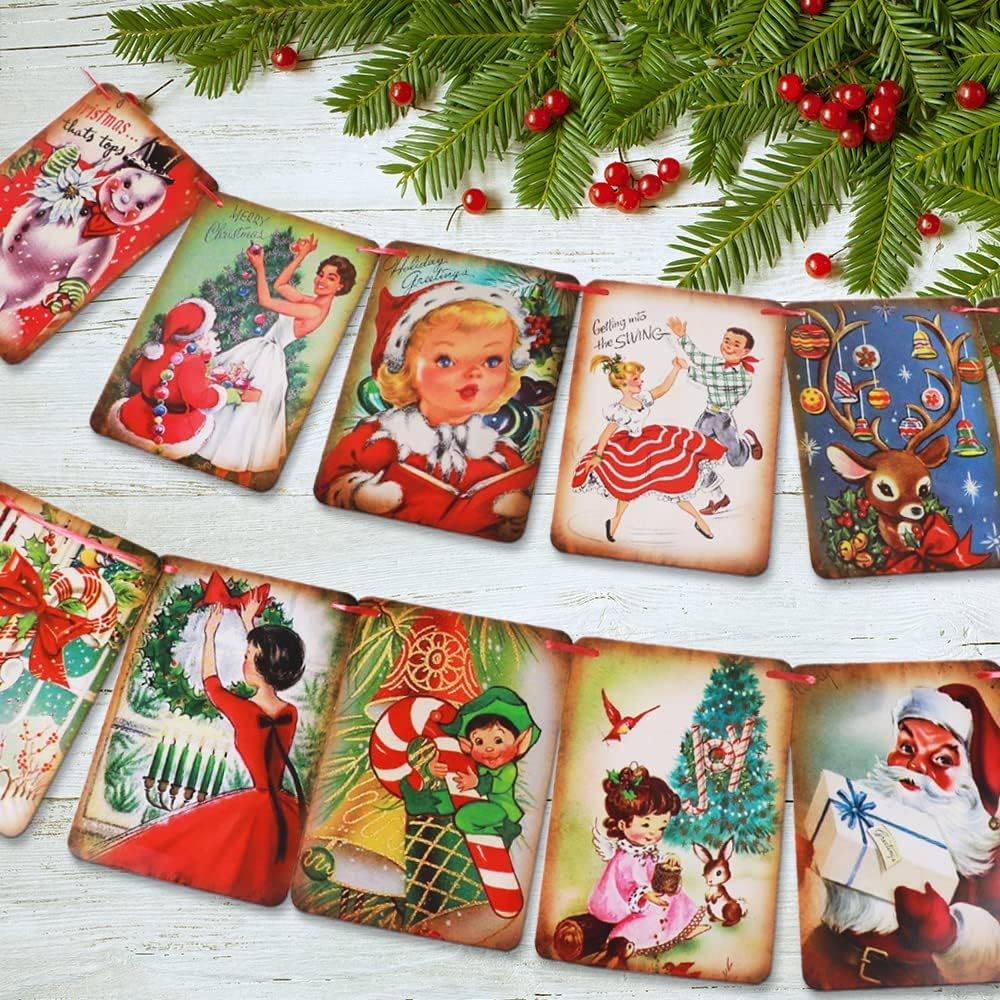 🎄TikTok Christmas Sale - 70% OFF✨ Vintage Style Christmas Banner