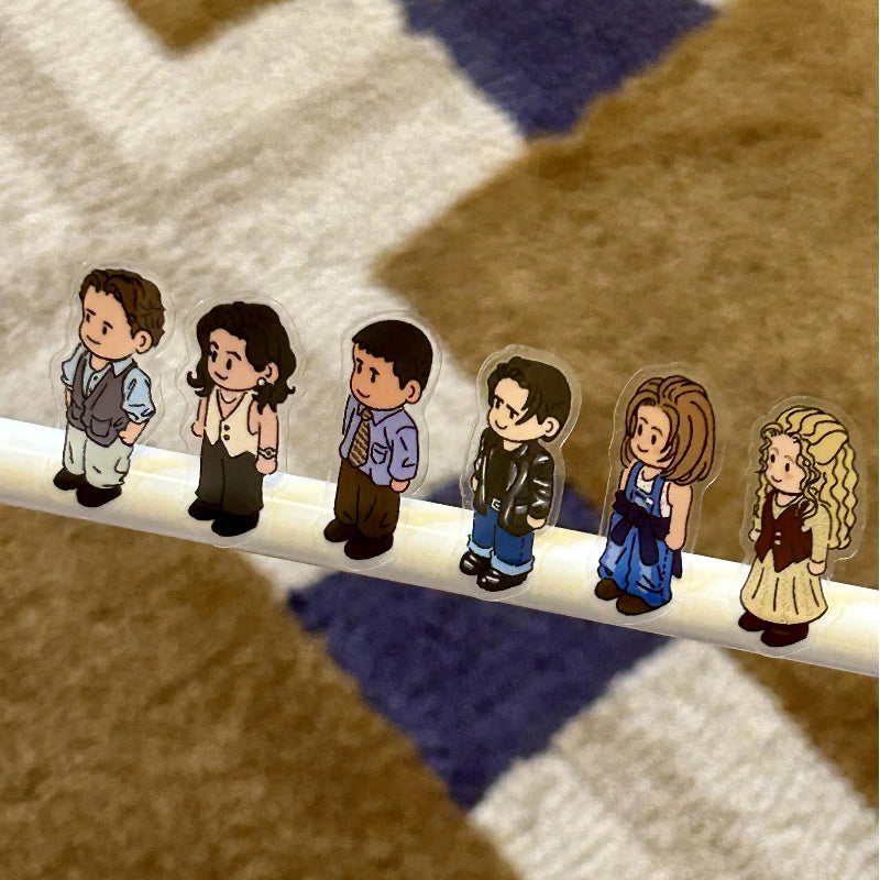 Friends Sticker Scene Create DIY Monica’s Kitchen