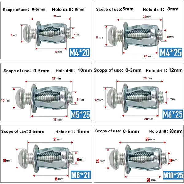 (🔥HOT SALE NOW - 49% OFF)-Expansion Screw Petal Nut(BUY MORE SAVE MORE)