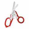 6 In 1 Emergency Rescue Foldable Shears with Strap Cutter & Glass Breaker & Oxygen Tank Wrench