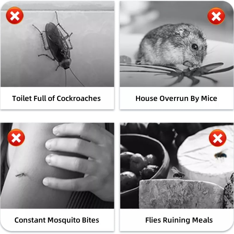 Last Day Promotion 70% OFF - 🔥Powerful Plug-In Ultrasonic Rodent Deterrent