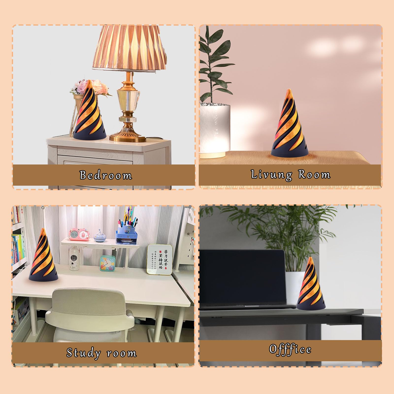 🔥Last day Clearance Sale 60% OFF🔥3D Printed Spiral Cone Toy