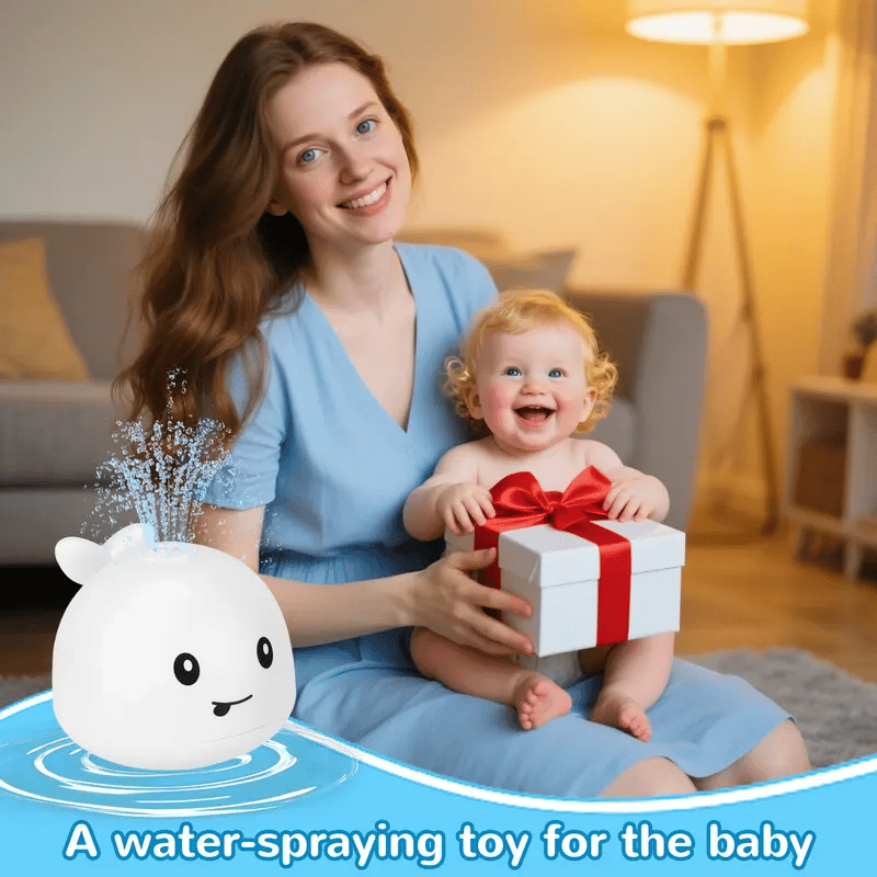 🔥Last Day Promotion 50% OFF🔥Water-Activated Glowing Whale Sprayer Toy