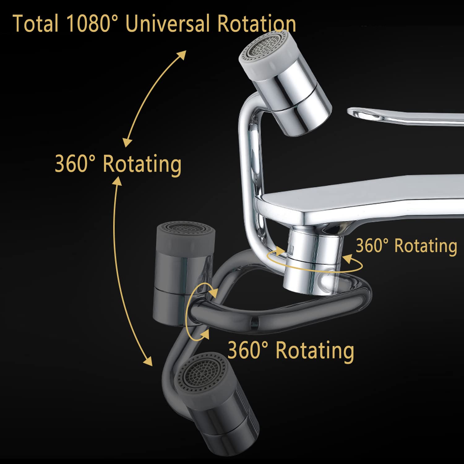 🔥Last Day Promotion 70% OFF🔥Universal 1080° Swivel Faucet