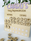 Kids Personalized Chore Chart