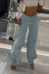 Women's Striped Casual Commuter Jeans