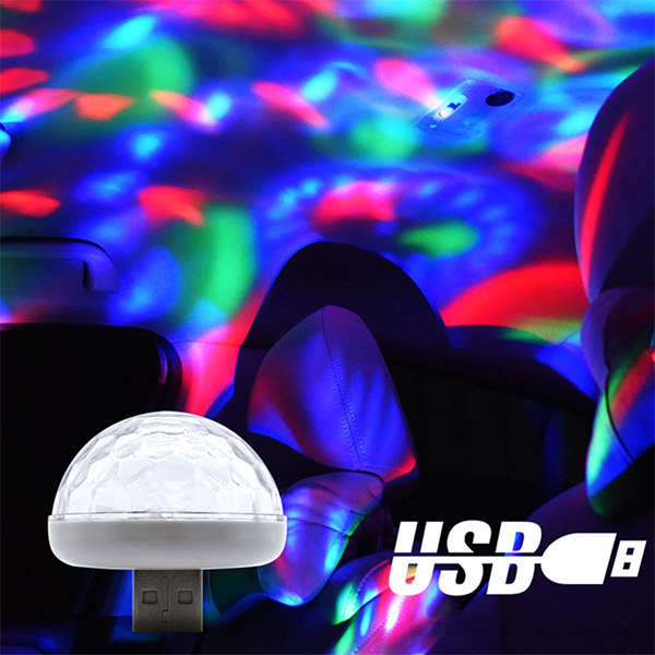 🔥Great Xmas Gift-50% OFF🎄USB Mini Disco Light-Party Elf-Buy 4 free shipping
