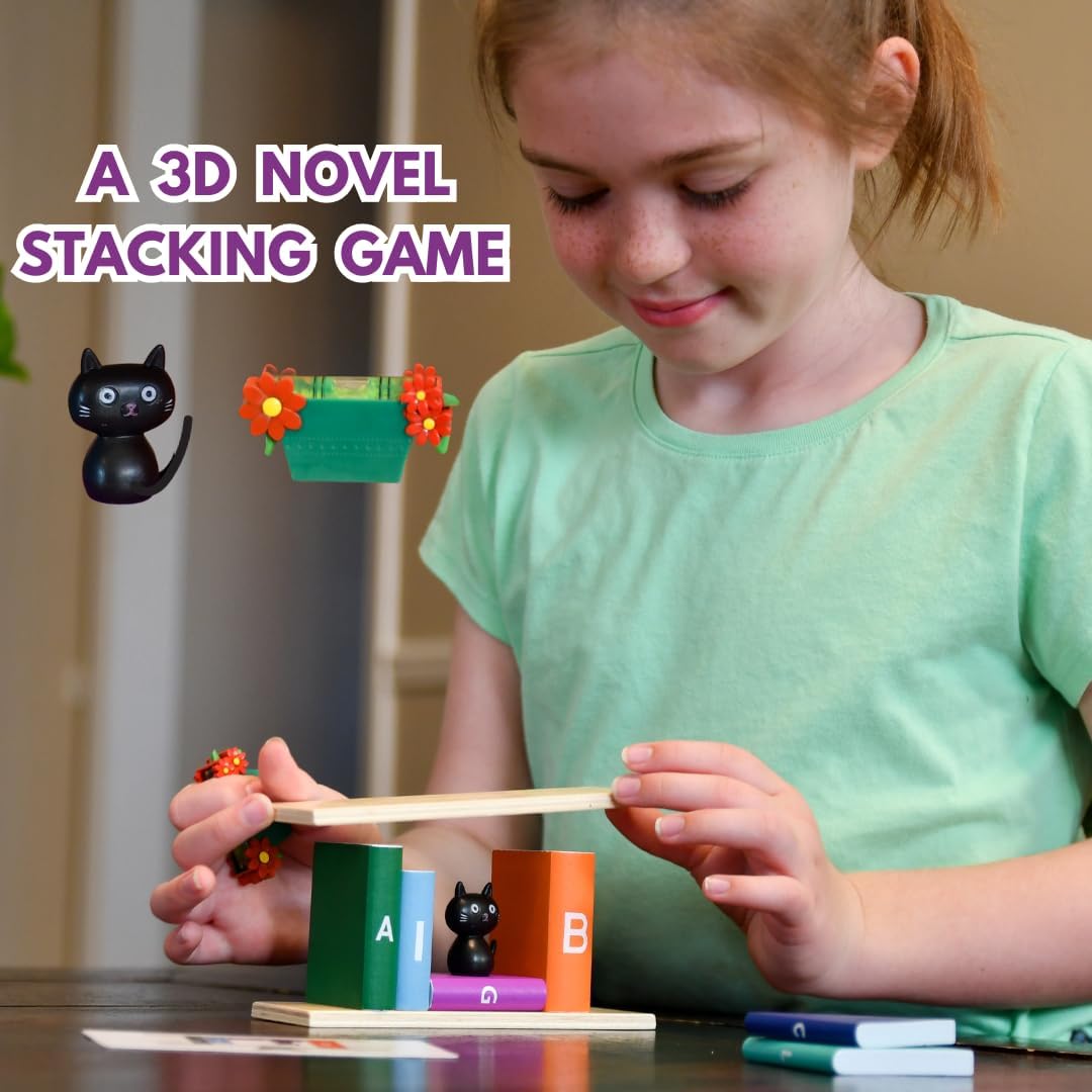 📚Novel Stacking Puzzle - Cat Book House😺