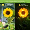 🎊HOT SALE🌻 Waterproof Solar Garden Sunflower Lamp (4 Pack&Buy 2 Free Shipping）