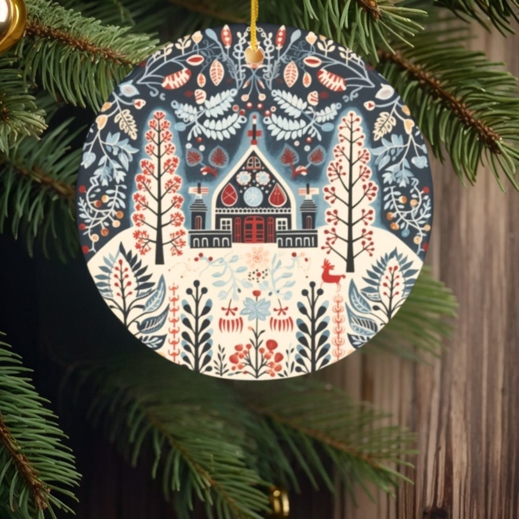 💥Black Friday 80% Off--Scandinavian Christmas Ornaments