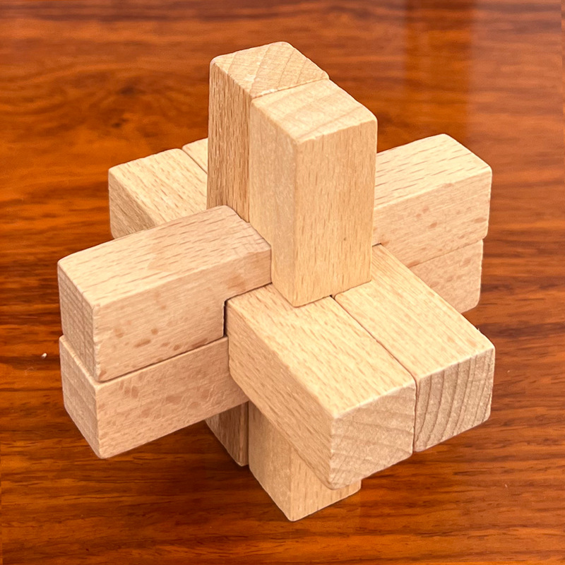 🔥🔥🔥 50% OFF – Limited Time Only! 🔥🔥🔥3D Interlocking Wooden Puzzle - Brain Teaser Creative Desk Toy - Unique Gift Idea for Adults & Kids