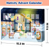 🔥Last Day Promotion - 70% OFF🎁🎄Nativity Scene Advent Calendar Set