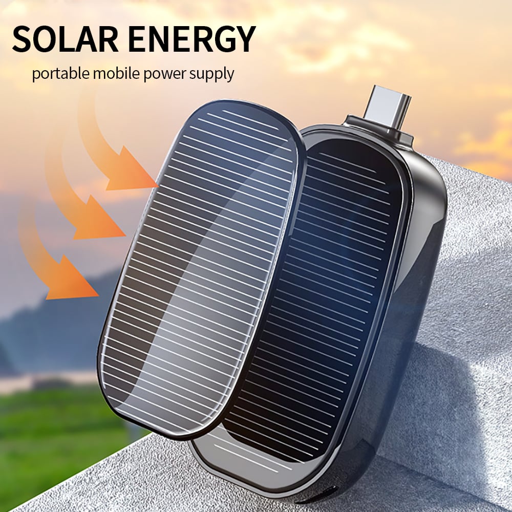 🔥Letzter Tag 50% Rabatt🔥 Mini-Notfall-Solar-Powerbank⚡