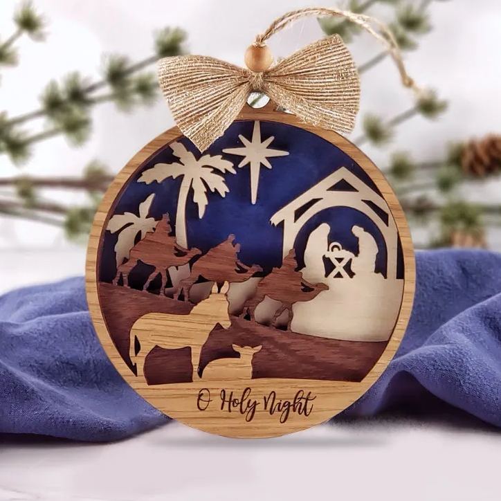 Nativity Christmas Ornament