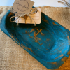 💞Handmade Prayer Cross Dough Bowl