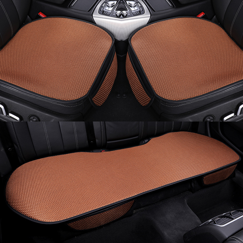 ⏰LAST DAY SALE 50% OFF - Summer Breathable & Anti-Slip Viscose filament Car Seat Covers