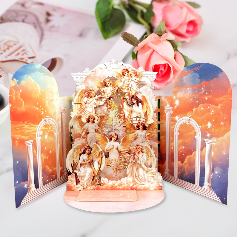 🎅Early Christmas Promotion - 49% OFF🎄Handcrafted 3D Nativity Scene Christmas Scene Greeting Card