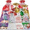 🎄🎅Early Christmas Promotion - 49% OFF 💝Christmas Gift Bags with Colorful Drawstring