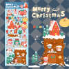 Christmas Stickers|Scrapbook Stickers|Sticker Sheet|Journal Stickers