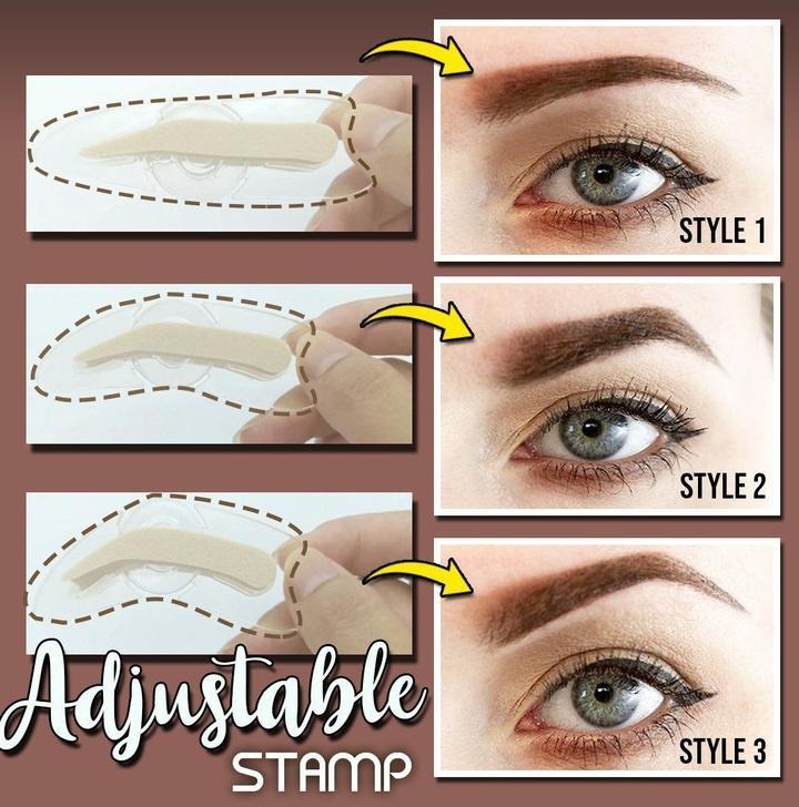 🌷Mother's Day Promotion 50% OFF🌷 - Adjustable Instant Eyebrow Stamp(Buy 4 get 20% OFF&Free Shipping)