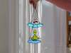 🛸UFO Abduction a Cow Stained Glass Suncatcher