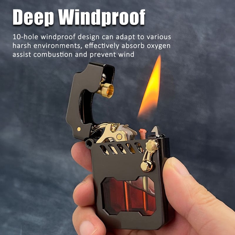 🔥2024 NEW HOT SALE 49%OFF🔥Mecha Metal Rocker Lighter