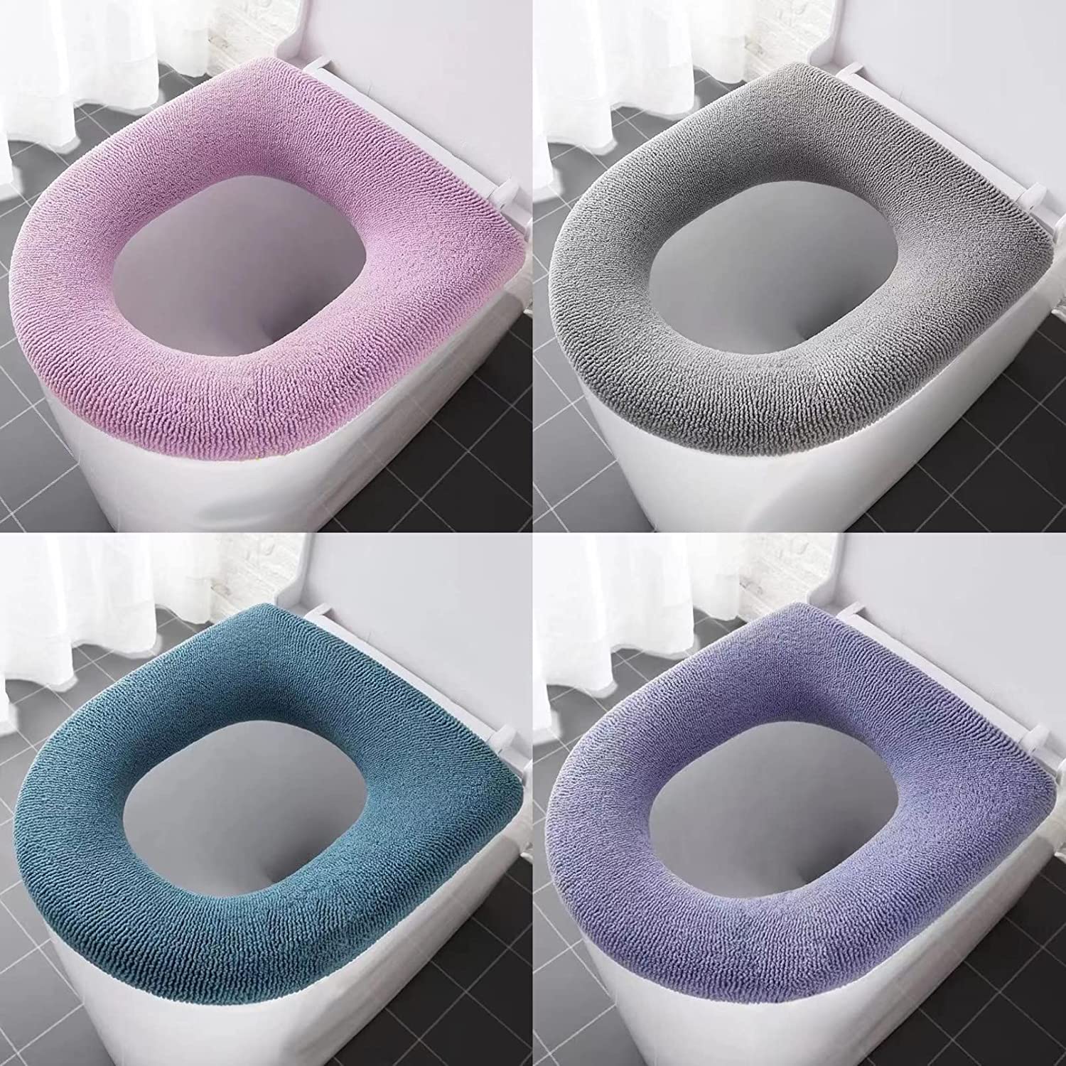 (🎄Christmas Sale - 49% OFF)Bathroom Toilet Seat Cover Pads🔥BUY 3 GET 2 FREE(5 PCS)🔥