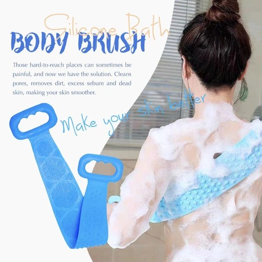 ⚡⚡Last Day Promotion 48% OFF -Silicone Bath Body Brush(BUY 3 FREE GET 3 FREE& SHIPPING NOW)