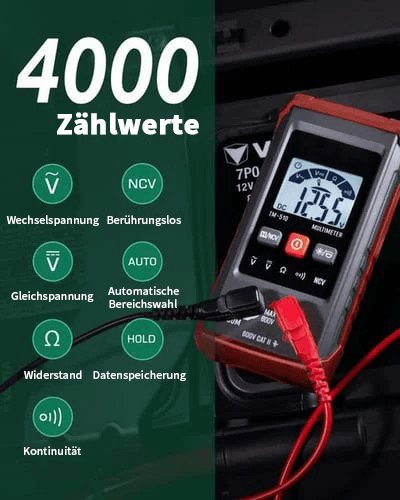 🏆Letzte 3 Tage Verkauf - 49 % Rabatt🔥Digitales Multimeter