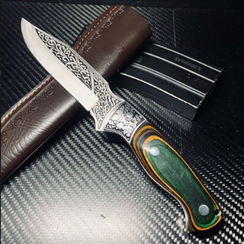 Hand-Forged Slaughter Knife（𝙃𝙖𝙩𝙡𝙚𝙮 𝙠𝙣𝙞𝙛𝙚™）