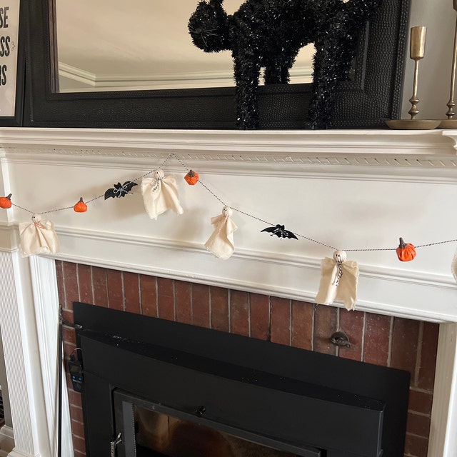 👻Handmade-Ghost Garland Halloween