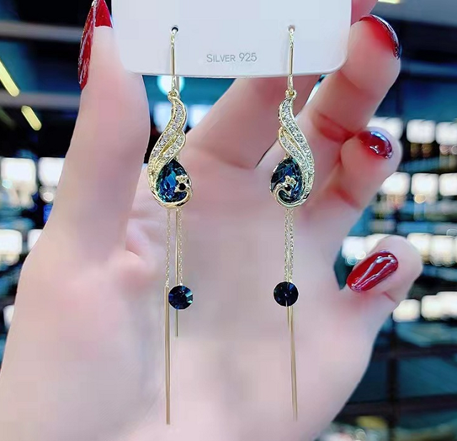 (Summer Hot Sale- 48% OFF) Peacock earrings