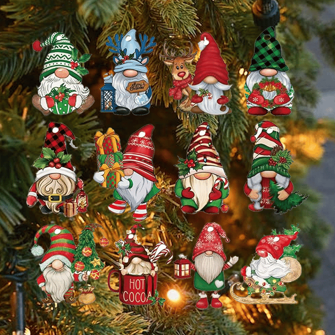 🎅🎄Christmas Gnome Ornaments