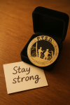 PTSD - Not All Wounds are Visible Challenge Coin