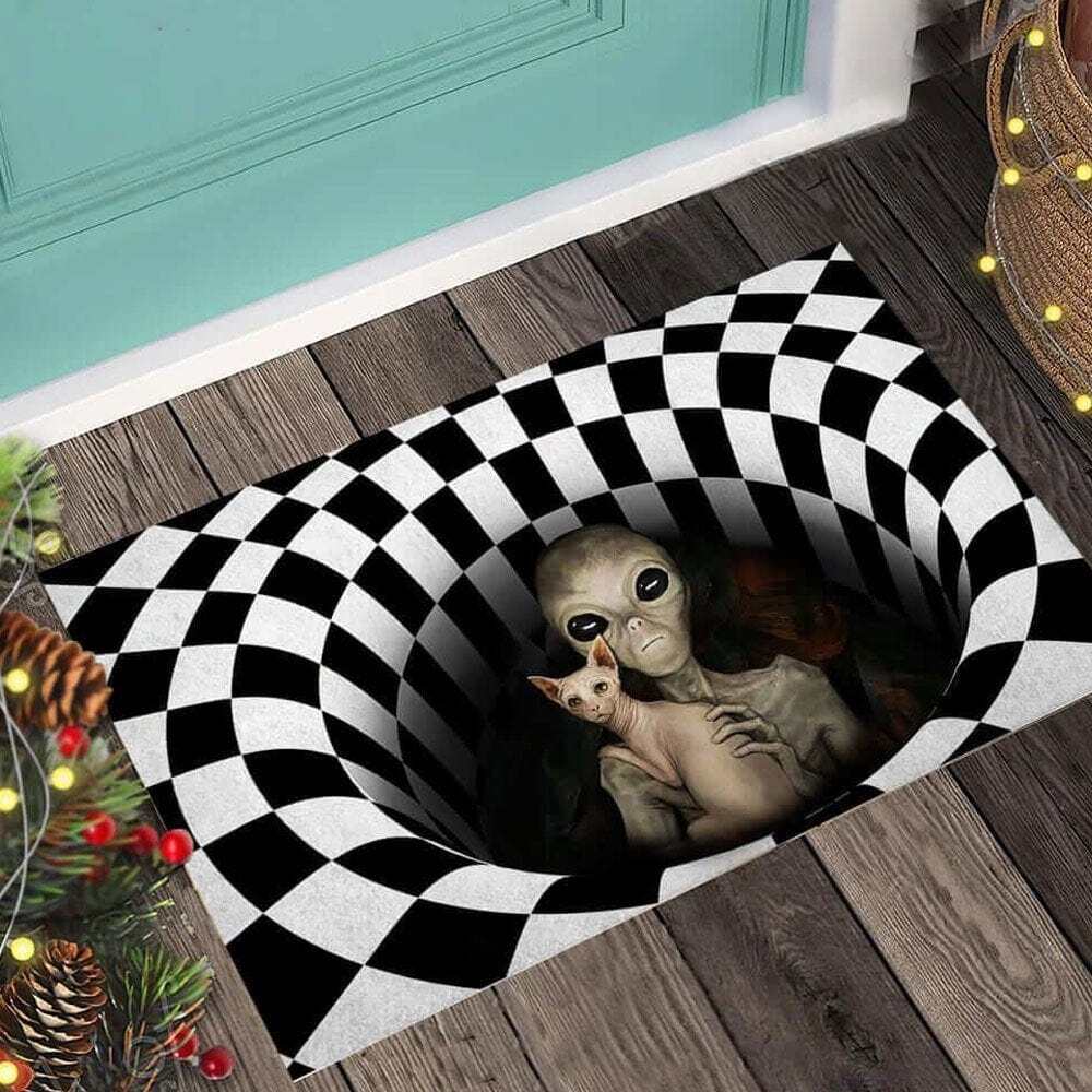2023 NEW Halloween Illusion Doormat