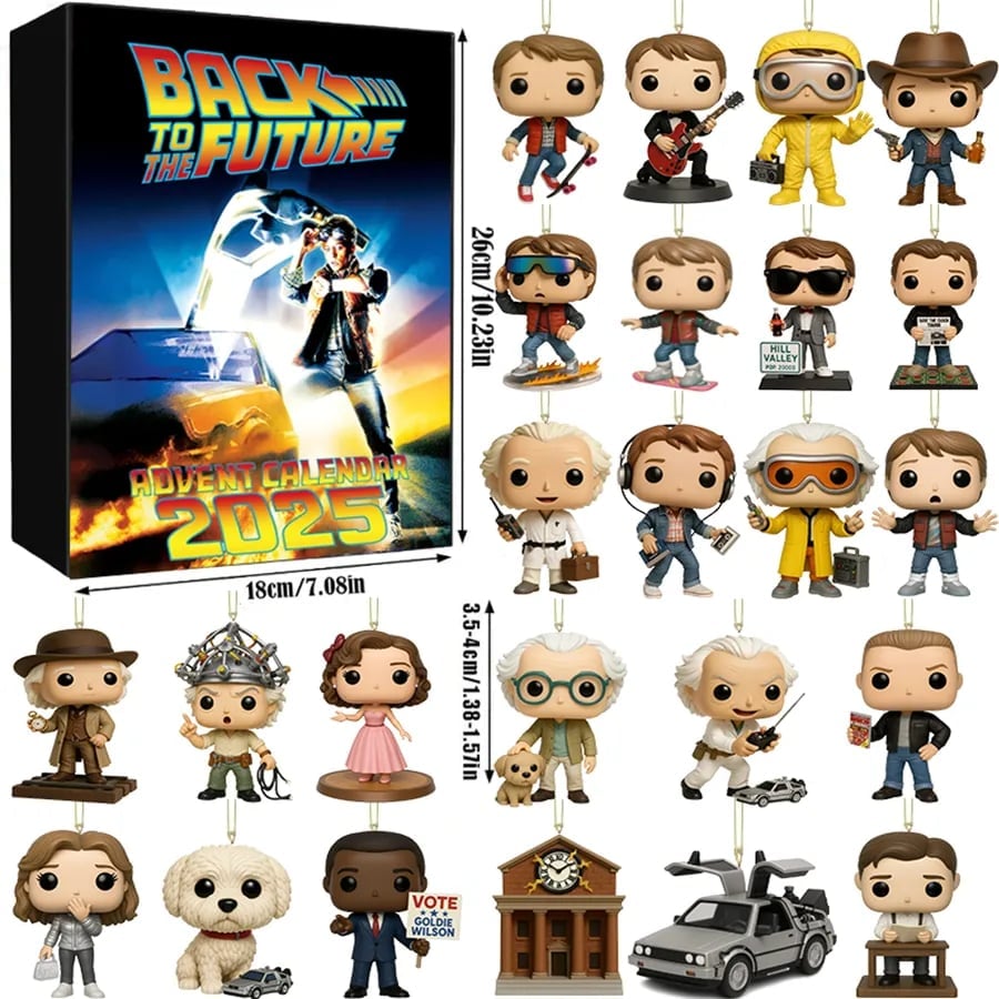 Back to the Future Advent Calendar 2025 🎁 24 Gifts Inside!