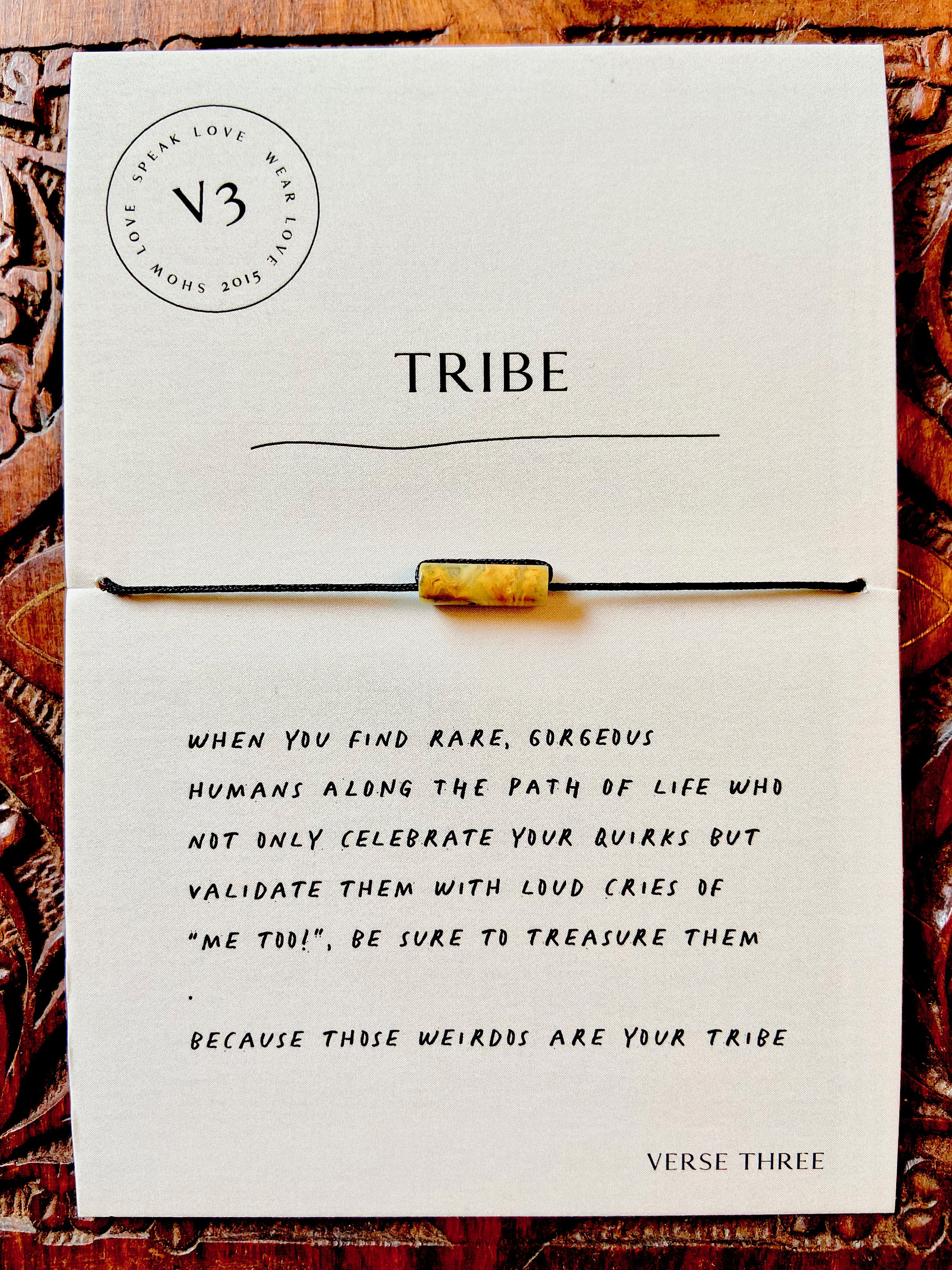 🎁Love My Tribe | Agate Bracelet