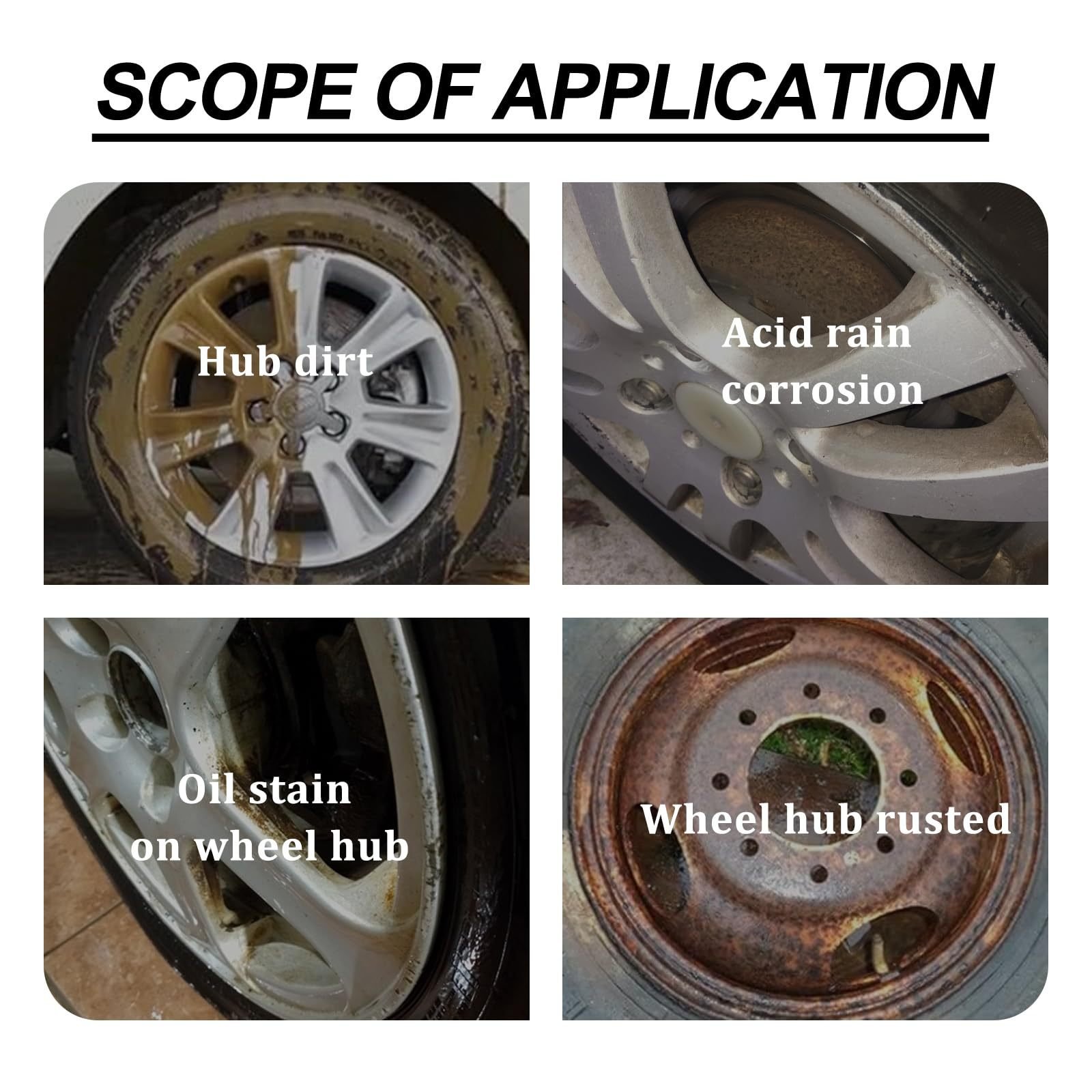 🔥Last Day 50% OFF🔥Heavy Duty Wheel Rust And Water Spot Cleaner