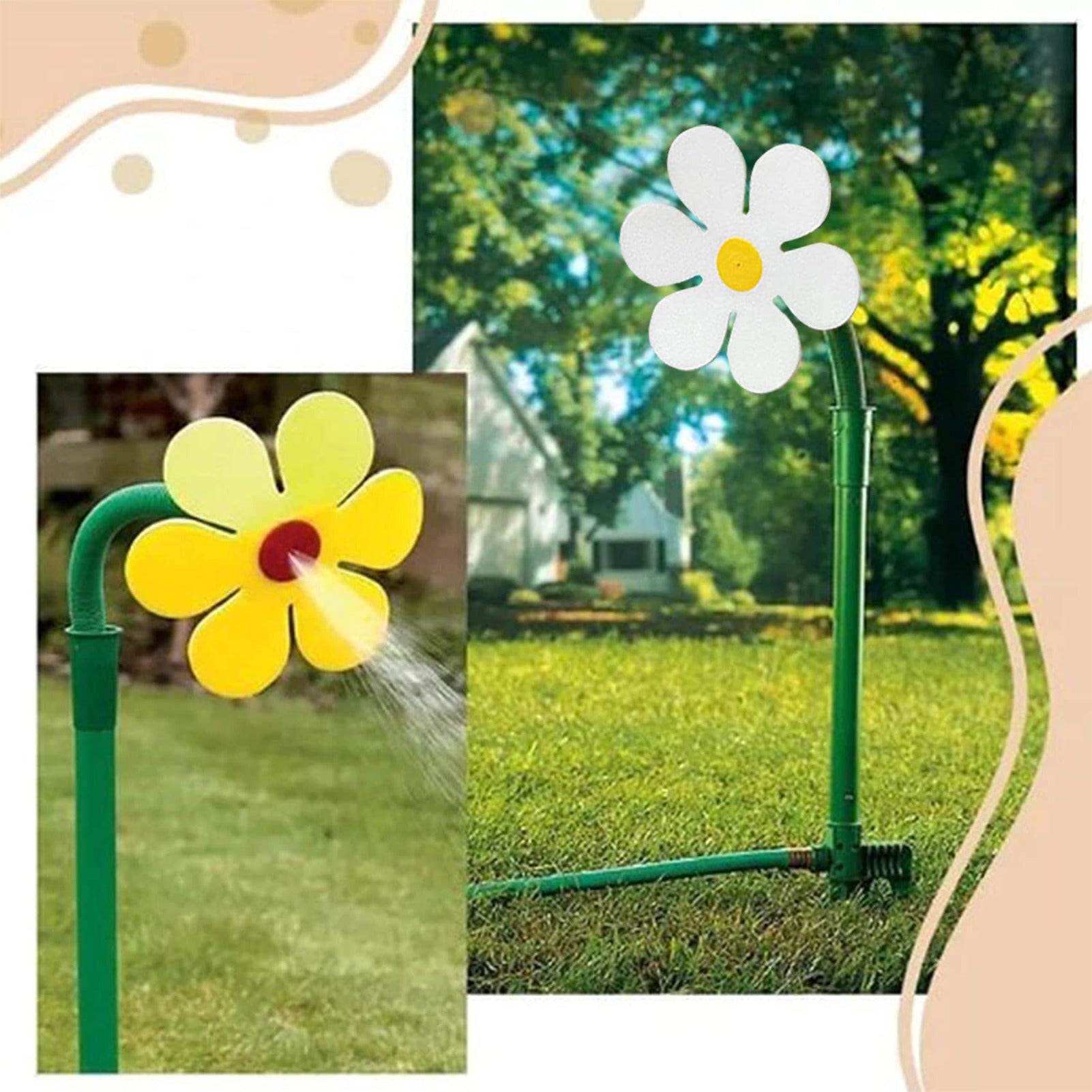 🔥LAST DAY SALE 70% OFF👍Crazy Flower Sprinkler🌻💧🌻