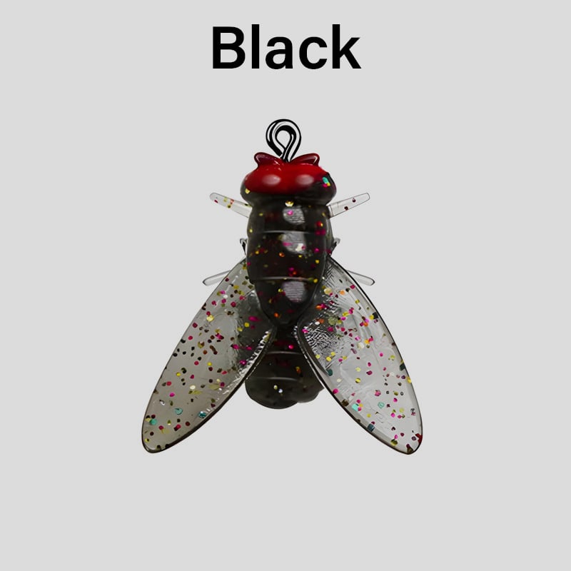 🔥Last Day Clearance Sale 60% OFF🔥Simulated Flies Fishing Attractor Bait Hook