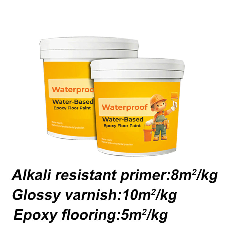 🎄Christmas Sale - 70% OFF🎁Waterproof Water-Based Epoxy Floor Paint-Buy 2 Free Shipping