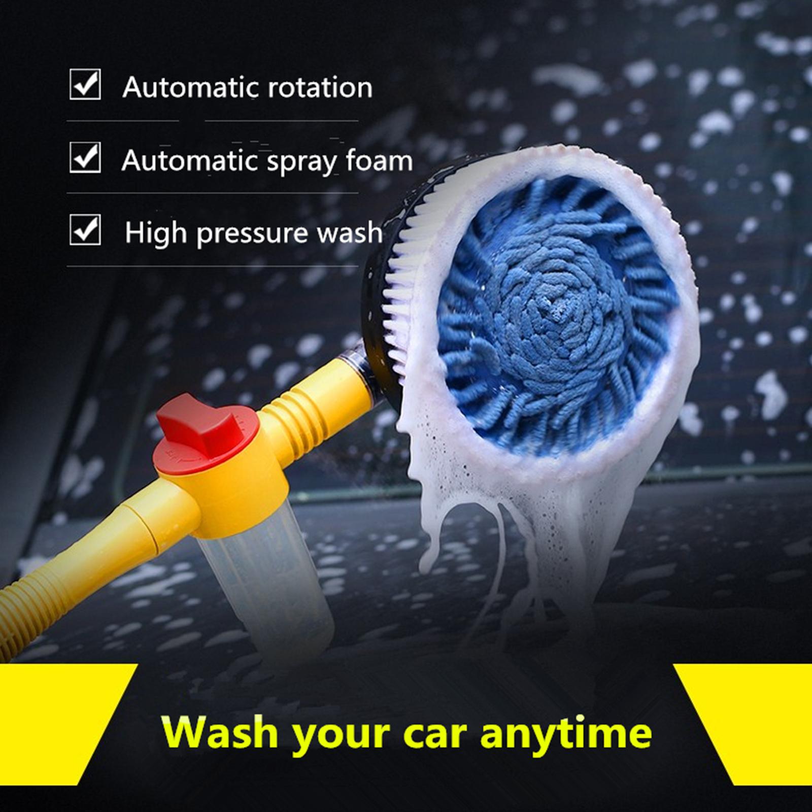 (🎄Christmas Hot Sale🔥🔥)Automatic rotating car wash brush(BUY 2 GET EXTRA 10% OFF)