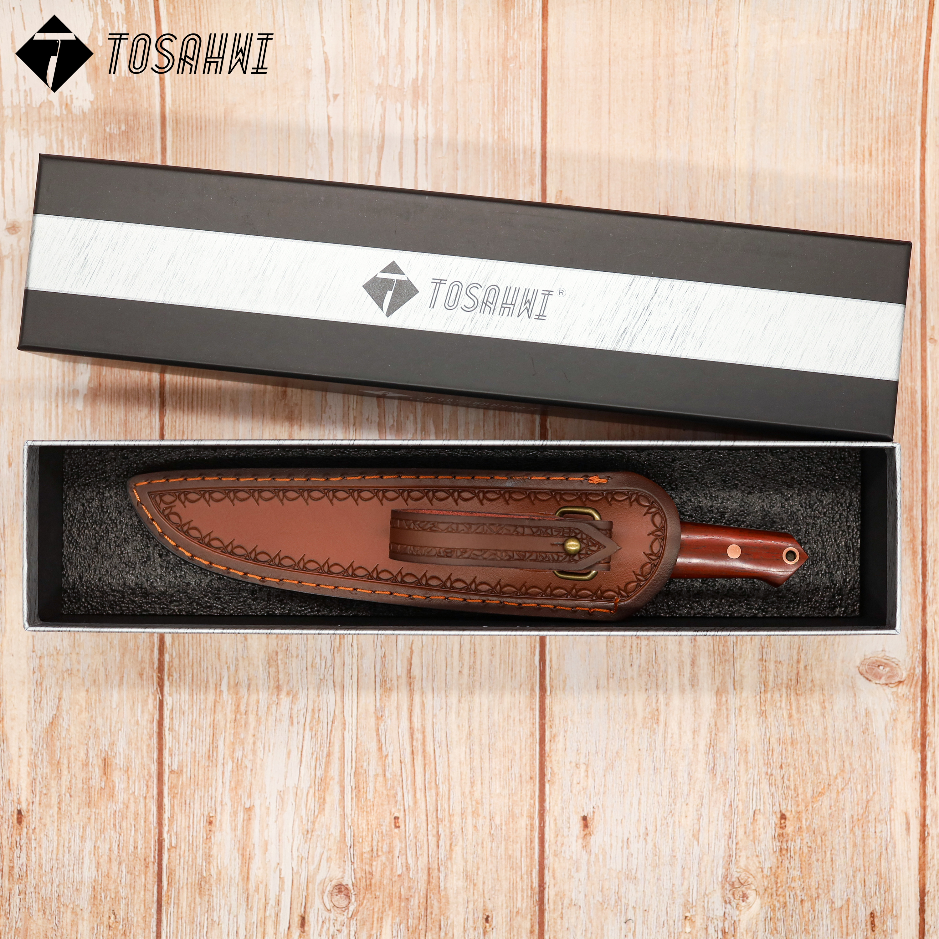 TOSAHWI HANDMADE 70HRC Steel Fixed Blades-69528