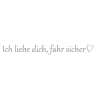 ✨1 KAUFEN, 1 GRATIS💓 „Ich liebe dich, fahr vorsichtig“-Aufkleber (4 Stück)